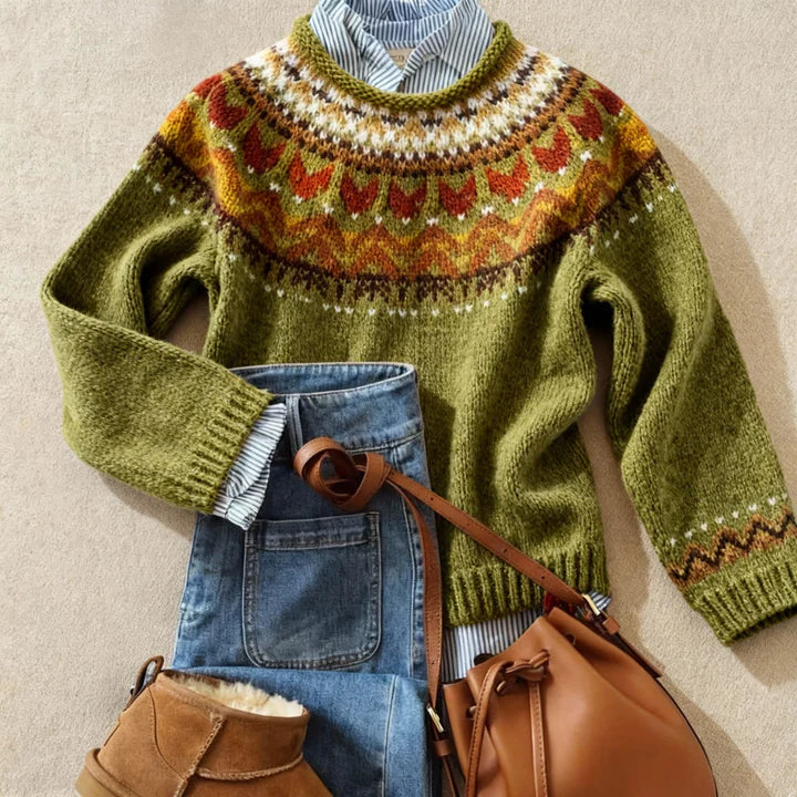 Thea | Vintage Knit Jumper