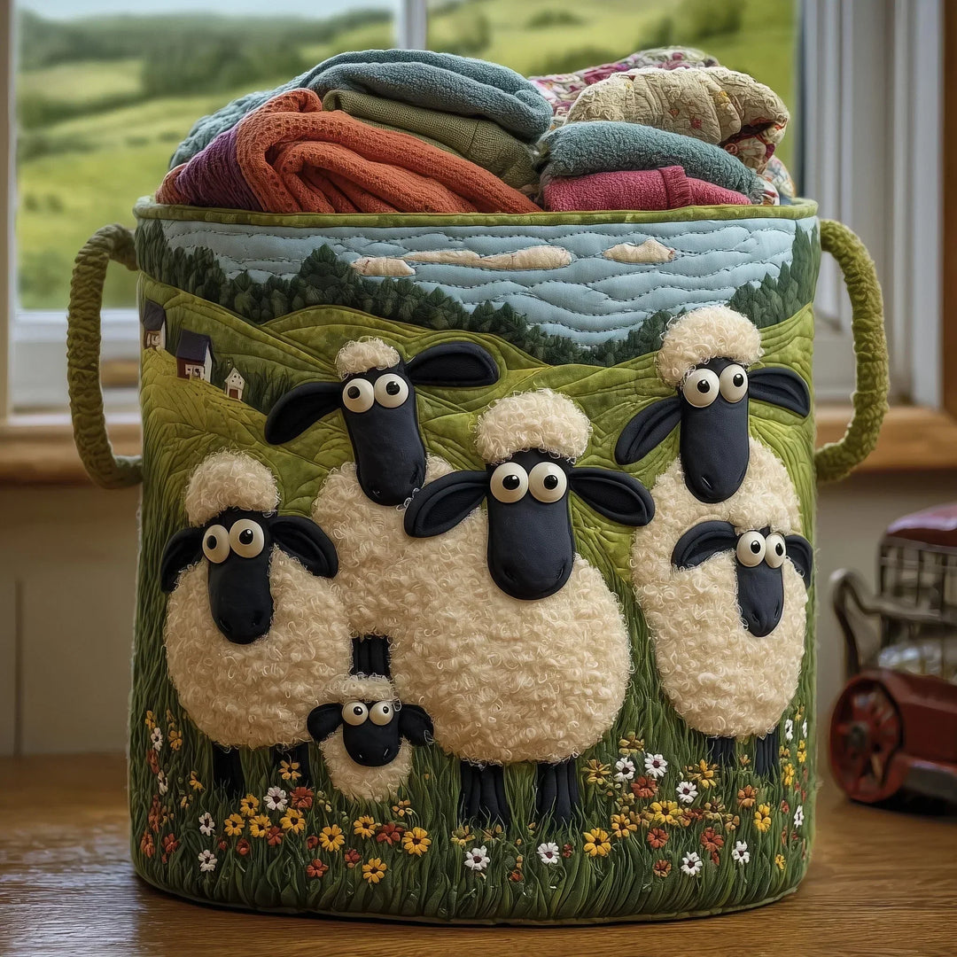 Janice | Hand-Quilted Basket