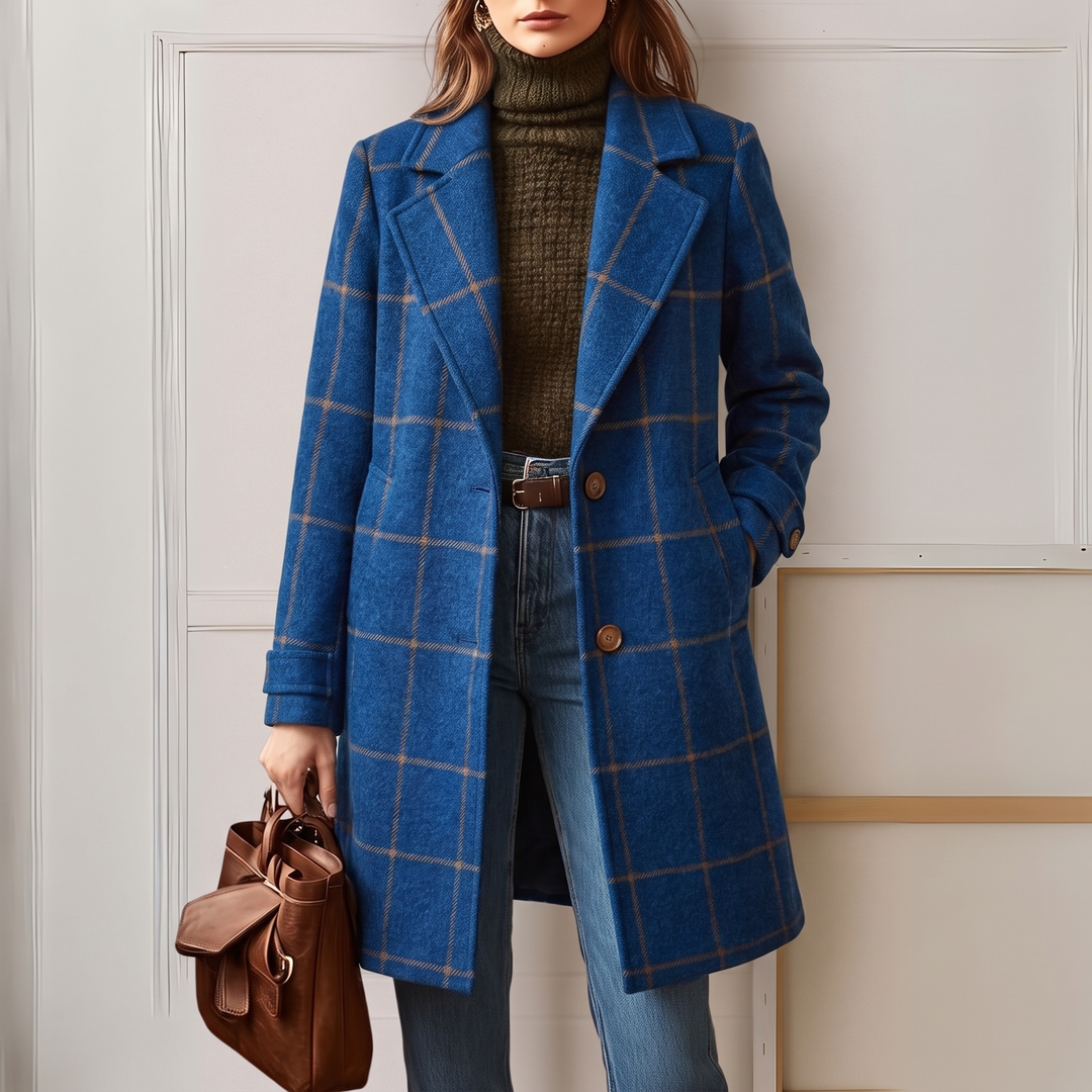 Agnes coat - Blue